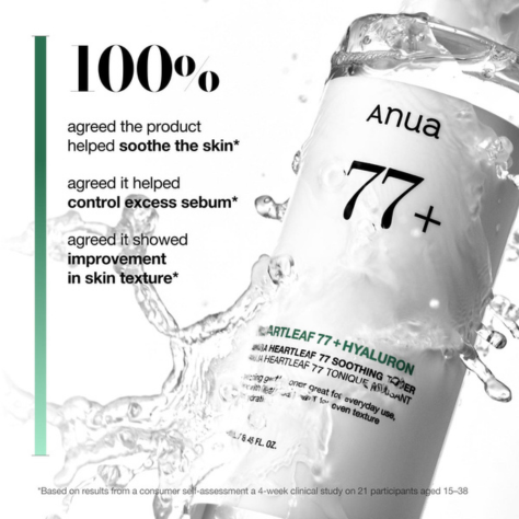 Anua Heartleaf 77% Soothing Toner – K-Beauty Hydrating Toner