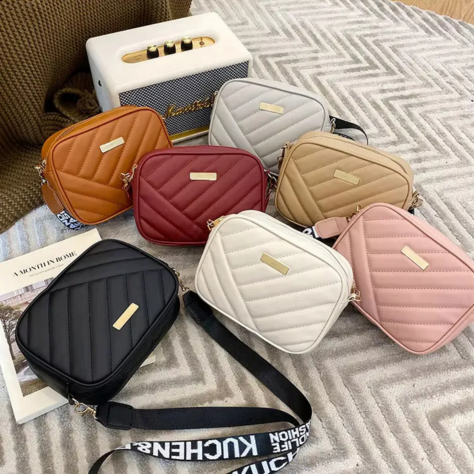 Luxury Women’s Crossbody Bag – Medium PU Leather Handbag